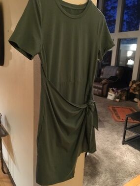 A New Day tie front dress . Size medium
